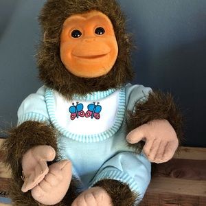 Vintage HoSung Plush Monkey 1994